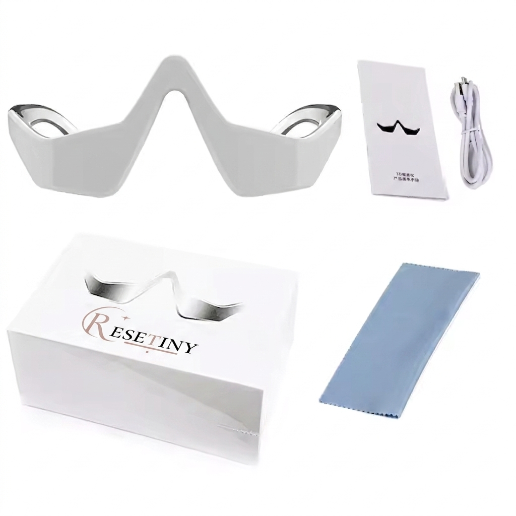 RevitalEyes 2-in-1 Red Light Therapy + EMS to Erase Eye Bags