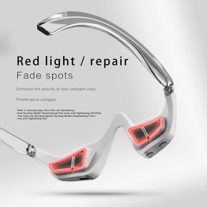 RevitalEyes Terapia de Luz Roja 2 en 1 + EMS para Eliminar Bolsas en los Ojos